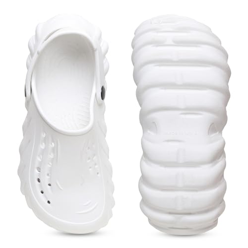 Image of JUSAN Men's Lightweight Comfort Clogs | Soft Cushion Slip-On Garden & Beach Clogs for Men | Breathable Waterproof Sandals with Non-Slip Sole | Casual Outdoor Summer Footwear for Men