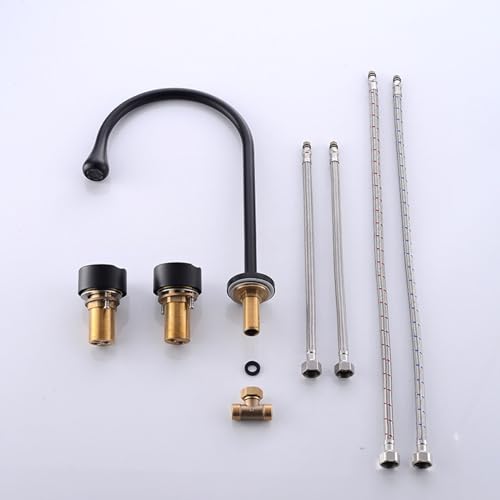 Grifo bimando oro cepillado para transformar el baño principal en un spa 3