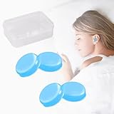 【Seguro y Cómodo】 Los tapones para los oídos con cancelación de ruido están hechos de material de silicona de alta calidad, seguro de usar y lo suficientemente suave como para ser moldeado.