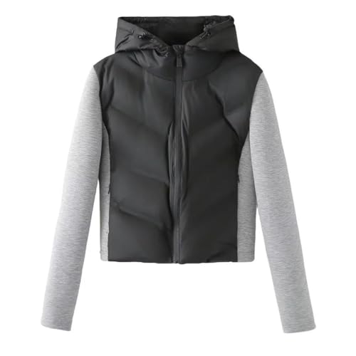Niiyyjj Women's Cozy Gray Hooded Jacket – Perfect for Every Season! - Image 2