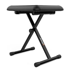 Audibax Onyx Pack V2 – Support de Clavier à Ciseaux avec Banc – Support de Clavier avec Réglage de l’Articulation à Rotule – Banc de Clavier avec 3 Niveaux de Réglage – Matériau Robuste et Solide - Les Beatles, Paul McCartney, John Lennon, RIngo Starr, George Harrison Audibax Onyx Pack V2 - Support de Clavier à Ciseaux avec Banc - Support de Clavier avec Réglage de l'Articulation à Rotule - Banc de Clavier avec 3 Niveaux de Réglage - Matériau Robuste et Solide – Image 4