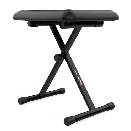 Audibax Onyx Pack V2 – Support de Clavier à Ciseaux avec Banc – Support de Clavier avec Réglage de l’Articulation à Rotule – Banc de Clavier avec 3 Niveaux de Réglage – Matériau Robuste et Solide - Les Beatles, Paul McCartney, John Lennon, RIngo Starr, George Harrison Audibax Onyx Pack V2 - Support de Clavier à Ciseaux avec Banc - Support de Clavier avec Réglage de l'Articulation à Rotule - Banc de Clavier avec 3 Niveaux de Réglage - Matériau Robuste et Solide – Image 5