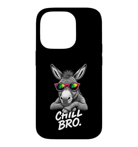 Chill Bro Cooler Donkey �T���O���X �y�������t �ʔ��� �Q�[�}�[ �X�}�z�P�[�X iPhone 14 Pro �p