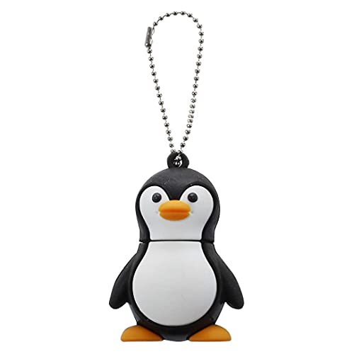 Knadgbft 16GB USB Flash Drive USB 2.0 Mini Portable High Speed ​​Little Penguin Flash Drive Data Memory Stick Device U Disk
