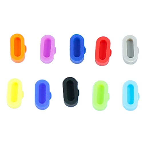 Newmind 20 x protetor de porta antipoeira para carregador de silicone Fenix 5 5S 5X