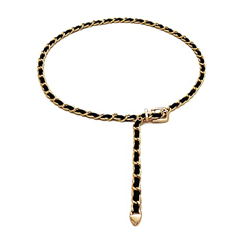 Image of VRITRAZ Women Metal Waist Chain Kamarbandh for Women & Girls | Stylish Belly Chain, Waist Belt Jewellery, Adjustable Chain Belt for Saree, Lehenga, Gown, Jeans | Ethnic & Western Fashion Accessory