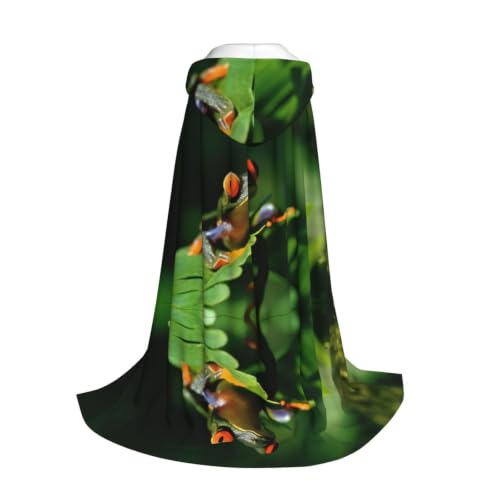 Capa con capucha evita disfraces incómodos gracias a su bata unisex transpirable 3