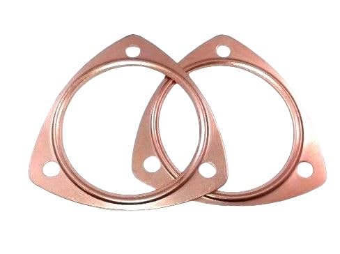 3.5" Header Collector Gaskets Copper Gaskets Exhaust Header Headers Pair 3-1/2"