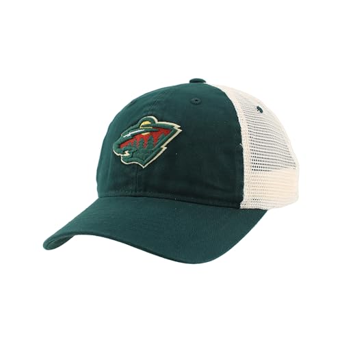Minnesota Wild NHL Officially Licensed Adjustable Snapback Hat University Icon Team Color
