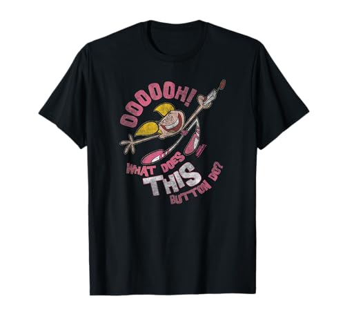 Dexter's Laboratory Dee Dee Button T-Shirt
