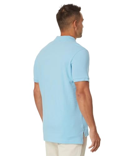 Image of U.S. POLO ASSN. Men Cotton Regular Fit Solid Polo With Small Pony | Two-Button Closure Pique Polo Shirt, Summer Fashion Golf Shirt