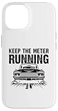 Installation facile Coque pour iPhone 14 Gardez le compteur en cours d\'exécution du chauffeur de taxi de taxi
