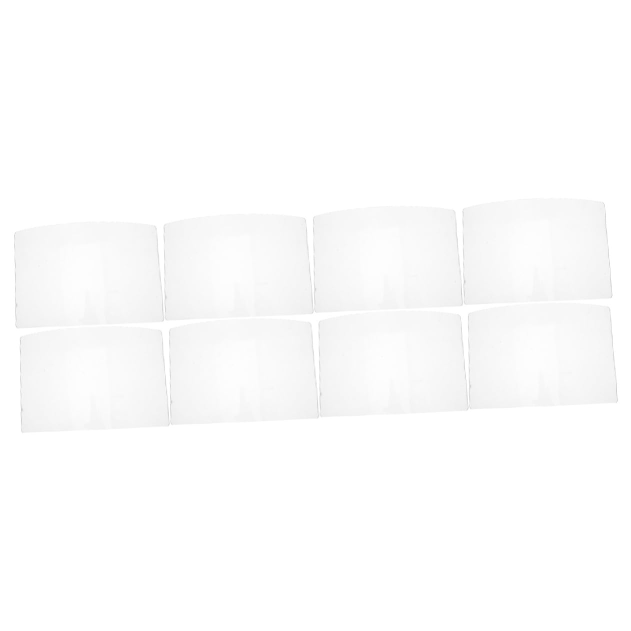 GLEAVI 8stücke Sandstrahlhaube Organisches Glasvisier Für Sandstrahlen Und Schleifen Leicht Und Langlebig Effektiver Spritzschutz Kompatibel Mit Sandstrahlhauben