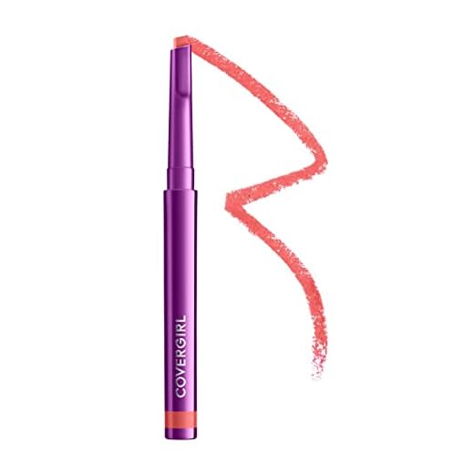 COVERGIRL Simply Ageless Lip Flip Liner, Brilliant Coral, Pack of 1