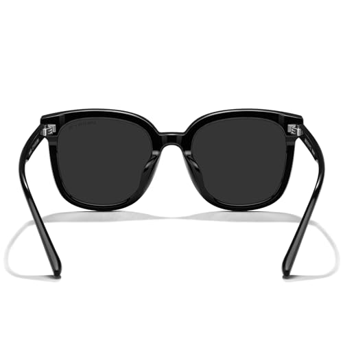 MERRY'S Modern Oversized Square Acetate Sunglasses for Women and Men UV400 Polarized Sunglasses S61964