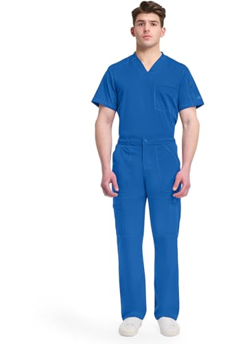 Pantalon cargo à fermeture Éclair Dickies DK110 bleu stretch - 2