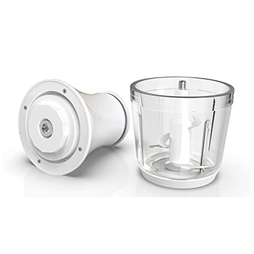 TAYAMA-25-Cup-White-200W-Mini-Chopper-4-Layer-Blade-Food-Processor-Medium TAYAMA 25 Cup White 200W Mini Chopper 4 Layer Blade Food Processor Medium