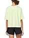 Under Armour Womens Boxy Crop Logo Short Sleeve T Shirt, (383) Retro Green / /, X-Large Tall