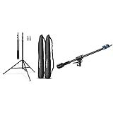Produkt 2: Belastbarkeit 2 bis 5 kg (je nach Auszugslänge), ausziehbar und neigbar, mit Schaumstoffgriff und 1,5