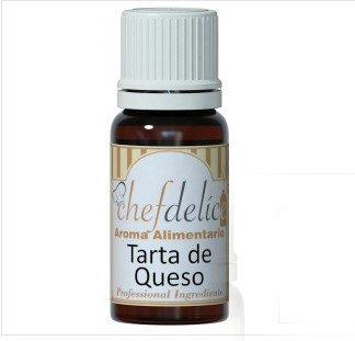 Chefdelice Chefdelice Aroma Concentrado Para Glaseados, Helados, Horneados Y Cremas Sabor Tarta De Queso, 10Ml Chefdelice 21 g