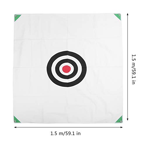 VGEBY Practice Hit Cloth frappant Le Tissu Cible frappant Le Filet Cible pour l'entraînement extérieur intérieur(Forme Ronde)
