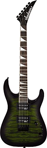 Jackson JS32Q DKA HT Trans Green Burst · Guitare électrique - Les Beatles, Paul McCartney, John Lennon, RIngo Starr, George Harrison Jackson JS32Q DKA HT Trans Green Burst · Guitare électrique – Image 3