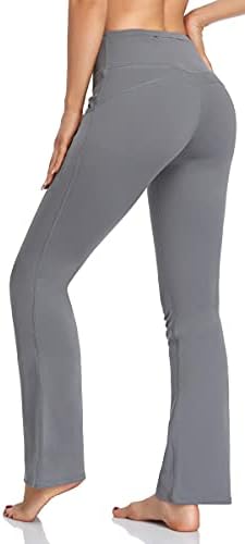 lomosaiti Bootcut Yoga Pants, Bootleg 