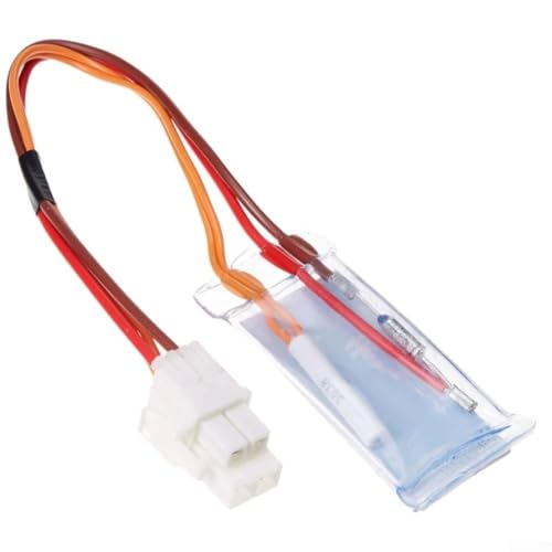 Sensor de descongelación de termistor de repuesto para refrigeradores LG (número de pieza 6615JB2005C) — Control de bobina del evaporador al sobrecalentamiento, compatible con modelos seleccionados