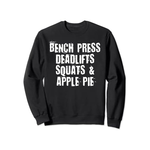 Banco de prensa sentadillas levantamiento de pesas y manzana Pie Powerlifting Gym Sudadera