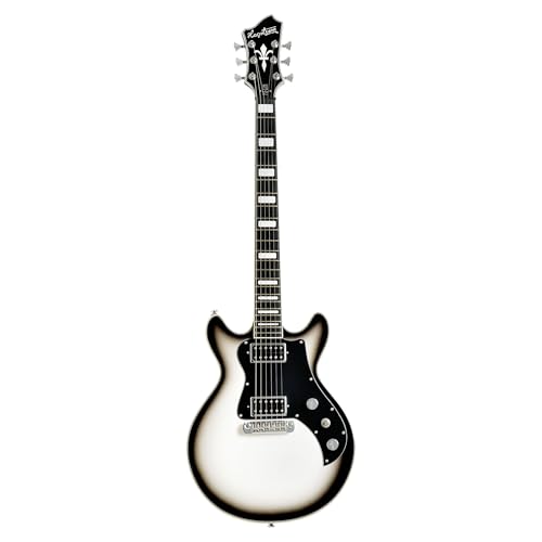 Gitarren Hagstrom Megin Aged Grey Burst - Chitarra elettrica