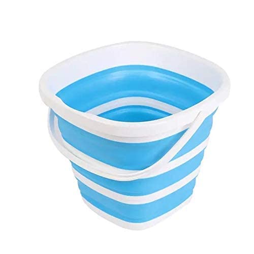 HARI KRISHNA Foldable Silicone Buckets Balti for Fishing, Camping, Car Washing, All Other Home/Outdoor/Garden Activities, Circle Bucket 5Ltr (Random Color)(Pack of 1) (B09W9XWTQR) Amazon Price History, Amazon Price Tracker