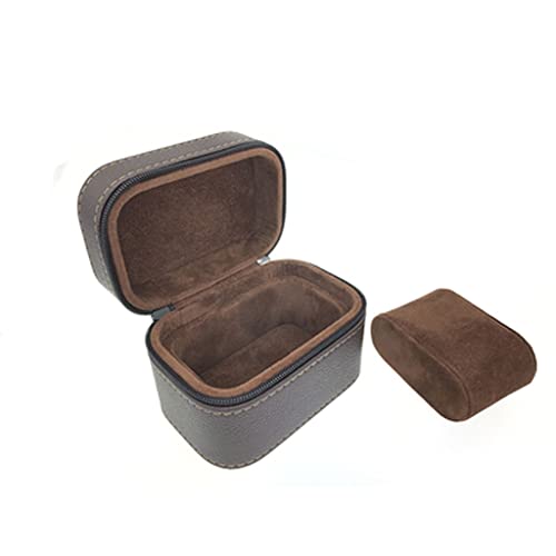 Étui boîte d'emballage anti-chute marron à fermeture éclair et support - 2