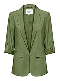 ONLY Americana de mujer holgada corte solapa cuello blazer, 38