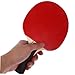 HONMEET 1set Table Tennis Racket Kit Comfortable Grip Paddles and for Beginners for Outdoor Exercise and Hand-Eye Coordination Development