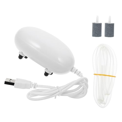 VICASKY USB Oxygen Pump for Fish Tank Silent Aquarium Air Pump with Durable Material Displacement Easy to Use and Carry