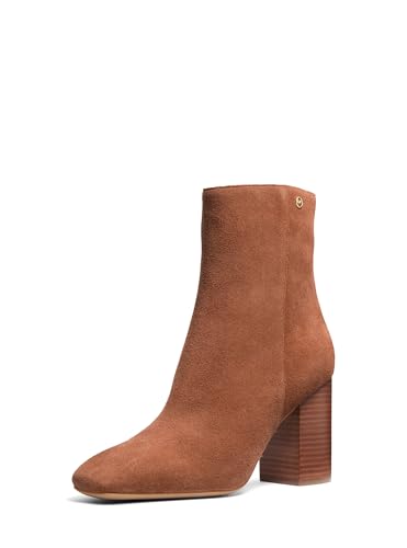 Michael Kors Women's Hazel Flex Bootie, Luggage, 8.5