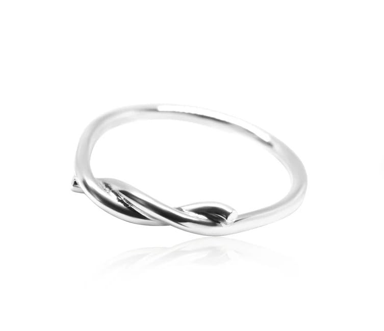 Knot Ring, Silver Knot ring, 925 Sterling Silver Ring, Silver dainty Ring, Wholesale Jewelry Supplies, Modern Ring-picture-42