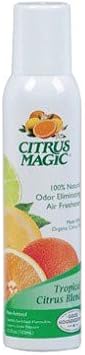 Citrus Magic Tropical Citrus Scent Air Freshener Spray 3.5 oz. Aerosol