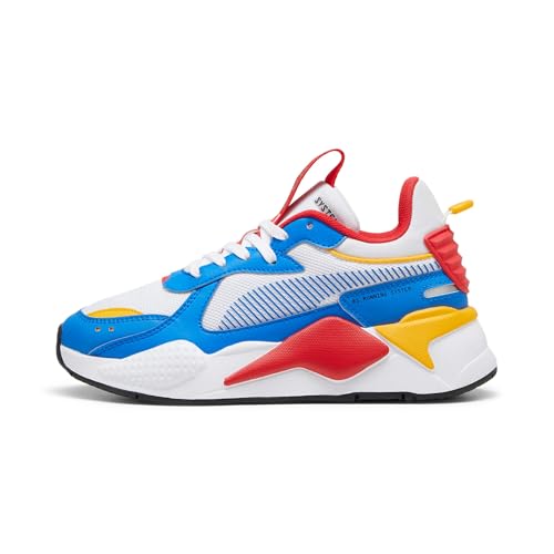 White / hyperlink blue PUMA Rs-X Boys Trainers EU 38