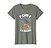 F-CAW-F Raven Crow I'm Hiking T-Shirt, Women, Olive Heather, Large