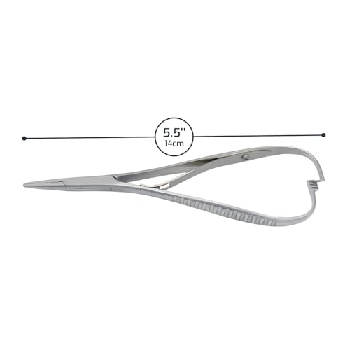 Fine Mathieu Ligature Elastic Placing Plier 5.5