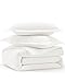 Bedsure Cotton Duvet Cover King - 100% Cotton Waffle Weave Coconut White Duvet Cover King Size, GentleSoft™ and Breathable Bedding Set for All Season, 3 Pieces, 104