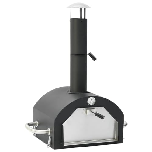 vidaXL Horno de Pizza para Exterior con Piedra