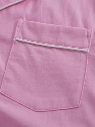 Image of Women's Petite Cotton Pajama Set Petite Length Pjs