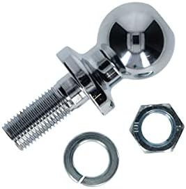 Carpoint 25205 Screw-on towing ball 50mm (M22x1,75mm) - silver