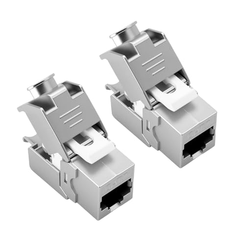 Módulo CAT 7 Keystone Jack Óptimo 1000 MHz 10 Gbps para CAT7