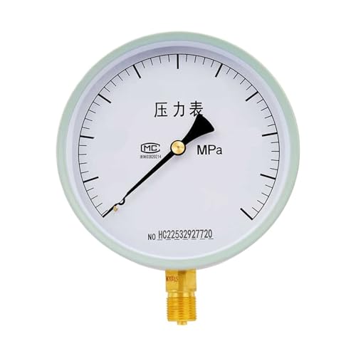 Manomètre Y-150 haute précision à cadran radial mécanique 0-0.16 MPa