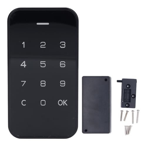 Cifrado Touch Keypad Lock Electronic Lock sin llave, respuesta rápida para armarios, gabinetes de cama de zapatos