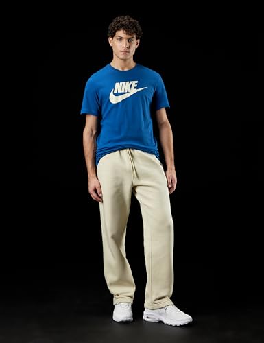 Image of Nike Men's Club Open Hem Brushed Fleece Pants
