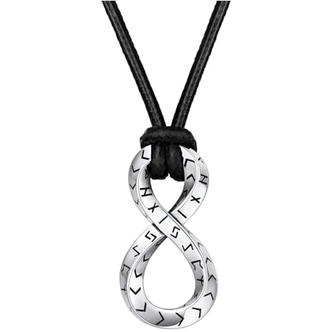 FaithHeart Viking Mobius Infinity Necklace Cover
